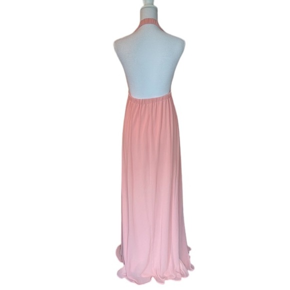 Show Me Your Mumu Dress Womens Medium Luna Halter Bridesmaids Wedding Formal - Picture 12 of 16
